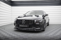 Mercedes-Benz CLA Coupe / Shooting Brake C118 2019+ Frontläpp / Frontsplitter V.2 Maxton Design