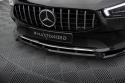 Mercedes-Benz CLA Coupe / Shooting Brake C118 2019+ Frontläpp / Frontsplitter V.2 Maxton Design
