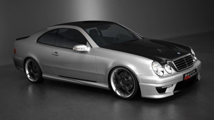 Mercedes CLK W208 1997-2002 Sidokjolar Maxton Design i gruppen Välj bilmodell / Mercedes Benz / CLK-Class 97-03 (W208) / Exterior hos DDESIGN Scandinavia AB (ME-CLK-208-AMG209-S1A)