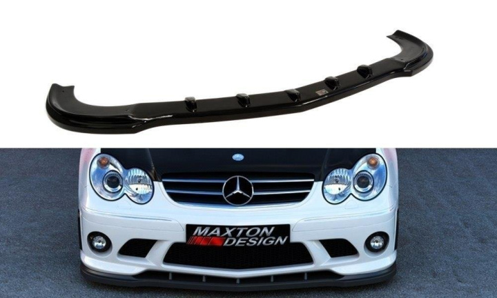 Mercedes CLK W209 (Endast För ME-CLK-209-AMG204-F1 Front) Frontläpp / Frontsplitter Maxton Design i gruppen Välj bilmodell / Mercedes Benz / CLK-Class 02-10 (W209) / Styling hos DDESIGN Scandinavia AB (ME-CLK-209-AMG204-FD1G)