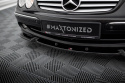 Mercedes CLK W209 2002-2005 Frontläpp / Frontsplitter V.2 Maxton Design