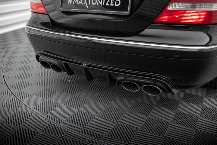 Mercedes CLK W209 2002-2005 Diffuser Maxton Design i gruppen Välj bilmodell / Mercedes Benz / CLK-Class 02-10 (W209) / Styling hos DDESIGN Scandinavia AB (ME-CLK-209-RS1G)