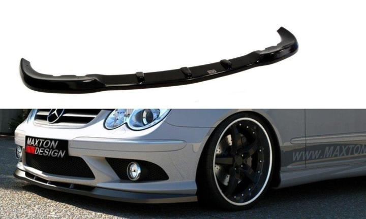 Mercedes CLK W209 AMG 2006-2009 Frontläpp / Frontsplitter Maxton Design i gruppen Välj bilmodell / Mercedes Benz / CLK-Class 02-10 (W209) / Styling hos DDESIGN Scandinavia AB (ME-CLK-209F-AMG-FD1G)