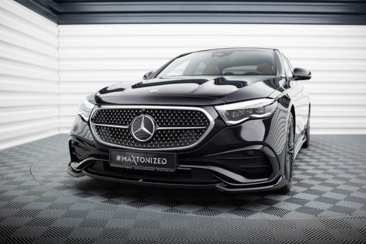 Mercedes-Benz E-Klass AMG-Line W214 2023+ Frontsplitter V.1 Maxton Design i gruppen Välj bilmodell / Mercedes Benz / E-Class 2023+ (W214) hos DDESIGN Scandinavia AB (ME-E-214-AMGLINE-FD1G)