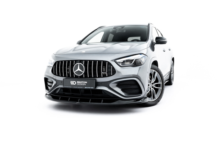 Mercedes-AMG GLA 35 H247 Facelift 2023- Frontsplitter V.2 Maxton Design i gruppen Välj bilmodell / Mercedes Benz / GLA-Class 2023+ (H247) hos DDESIGN Scandinavia AB (ME-GLA-H247F-35-FD2G)