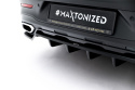 Mercedes-Benz GLC Coupe C254 2022+ Bakre Splitter / Diffuser (Med Splitters)  Maxton Design