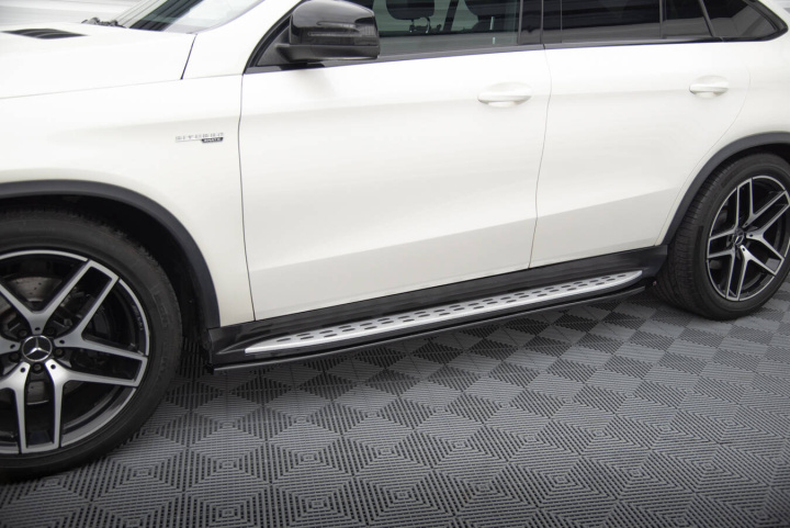 Mercedes-AMG GLE AMG-Line Coupe (Inkl GLE 43 AMG) C292 2015-2019 Sidokjolar / Sidoextensions Maxton Design i gruppen Välj bilmodell / Mercedes Benz / GLE-Class 11-19 (W166) hos DDESIGN Scandinavia AB (ME-GLE-C292-AMGLINE-SD1G)