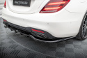 Mercedes S-Klass AMG-Line W222 Facelift 2017-2020 Bakre Splitter / Diffuser med Splitters V.1 Maxton Design
