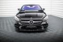 Mercedes-Benz S-Klass Coupe AMG-Line C217 Facelift 2017-2020 Frontläpp / Frontsplitter V.2 Maxton Design