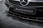 Mercedes-Benz S-Klass Coupe AMG-Line C217 Facelift 2017-2020 Frontläpp / Frontsplitter V.2 Maxton Design