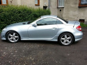 Mercedes SLK R171 (SLK R172 AMG LOOK) ABS PLASTIC 2004-2011 Sidokjolar Maxton Design