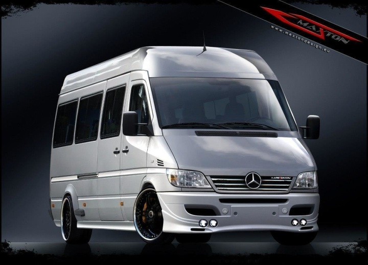 Mercedes-Benz SPRINTER 2000-2006 1996-2006 FRONT BUMPER Maxton Design i gruppen Välj bilmodell / Mercedes Benz / Sprinter hos DDESIGN Scandinavia AB (ME-SP-1-F1A)