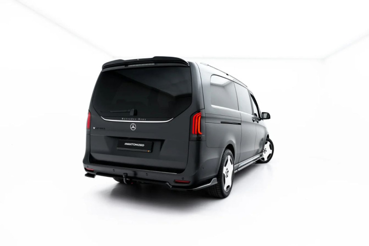 Mercedes-Benz V AMG-Line W447 Facelift 2 2024+ Bakre Splitter (Med Splitters) V.1 Maxton Design i gruppen Välj bilmodell / Mercedes Benz / Vito-Viano 14+ (W447) / Styling hos DDESIGN Scandinavia AB (ME-V-447F2AMGLINERD1GRD2G)