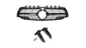 Mercedes A-Class W177 2019-2023 Diamond Svart/Krom Sportgrill 