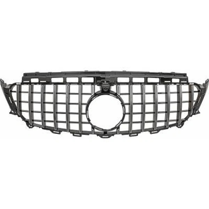 MERCEDES E-Class W213/C238 16-20 Svart/Krom Panamericana Sportgrill AMG/GT-Look i gruppen Välj bilmodell / Mercedes Benz / E-Class 17+ (W213 - C238) / Styling hos DDESIGN Scandinavia AB (ME461001)