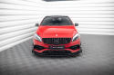 Mercedes-Benz A 45 AMG Aero W176 Facelift 2015-2018 Street Pro Frontsplitter / Frontläpp + Splitters Maxton Design