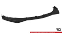 Mercedes-Benz A AMG-Line W176 Facelift 2015-2018 Street Pro Frontläpp / Frontsplitter + Flaps Svart/Röd + Blanka Flaps Maxton Design