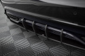 Mercedes-Benz A AMG-Line W176 Facelift 2015-2018 Street Pro Bakre Sidoextensions + Flaps Röd + Blanka Flaps Maxton Design