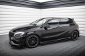 Mercedes A-Klass AMG-Line W176 Facelift 2015-2018 Street Pro Sidokjolar / Sidoextensions + Splitters Maxton Design