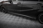 Mercedes A-Klass AMG-Line W176 Facelift 2015-2018 Street Pro Sidokjolar / Sidoextensions + Splitters Maxton Design