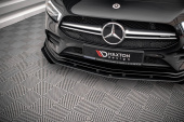 Mercedes A-Klass AMG / AMG-Line W177 2018+ Street Pro Frontsplitter + Splitters V.1 Maxton Design