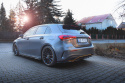 Mercedes-Benz A Hatchback AMG-Line W177 2018-2023 Bakre Splitter / Diffuser (med bars) Maxton Design