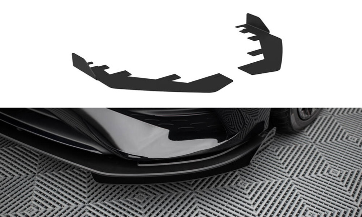 Mercedes-AMG A35 W177 Facelift 2023+ Främre Splitters Maxton Design i gruppen Välj bilmodell / Mercedes Benz / A-Klass 18+ (W177) hos DDESIGN Scandinavia AB (MEA177F35CNC-FSF1G)