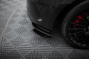 Mercedes-AMG A35 Hatchback W177 2018-2023 Street Pro Bakre Sidoextensions + Flaps Svart/Röd + Blanka Flaps Maxton Design