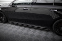 Mercedes-AMG A35 W177 Facelift 2023- Street Pro Sidoextensions Svart/Röd Maxton Design