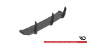 Mercedes-Benz C Coupe AMG-Line C204 2007-2014 Street Pro Bakre Diffuser Svart/Röd Maxton Design