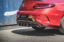 Mercedes-AMG C43 Coupe C205 2014-2018 Street Pro Bakre Diffuser Svart/Röd Maxton Design