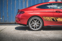 Mercedes AMG C43 Coupe C205 2016+ Racing Bakre Sidoextensions + Splitters Maxton Design