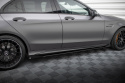 Mercedes AMG C63 Sedan / Estate W205 Facelift 2018-2021 Add-On Splitters Maxton Design