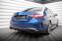 Mercedes C AMG-Line W206 2021+ Bakre Splitter / Diffuser Maxton Design