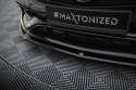 Mercedes-AMG CLA 45 Aero C117 Facelift 2017-2019 Frontläpp / Frontsplitter V.4 Maxton Design