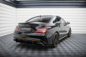 Mercedes-AMG CLA 45 C117 Facelift 2017-2019 Street Pro Bakre Diffuser Röd Maxton Design