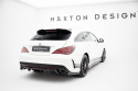Mercedes-Benz CLA AMG-Line C117 2013-2017 Bakre Splitter (Med Splitters) Maxton Design