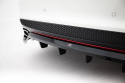 Mercedes-Benz CLA AMG-Line C117 2013-2017 Bakre Splitter (Med Splitters) Maxton Design
