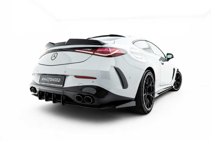 Mercedes-AMG CLE 53 Aero C236 2023+ Street Pro Bakre Diffuser + Splitters Maxton Design i gruppen Välj bilmodell / Mercedes Benz / CLE C236 2023+ hos DDESIGN Scandinavia AB (MECLE23653AMGAEROCNCBSF1G)