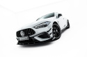 Mercedes-AMG CLE 53 Aero C236 2023- Street Pro Frontläpp / Frontsplitter + Flaps Svart/Röd + Blanka Flaps Maxton Design