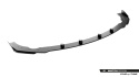 Mercedes-AMG CLE 53 Aero C236 2023- Street Pro Frontläpp / Frontsplitter + Flaps Svart/Röd + Blanka Flaps Maxton Design
