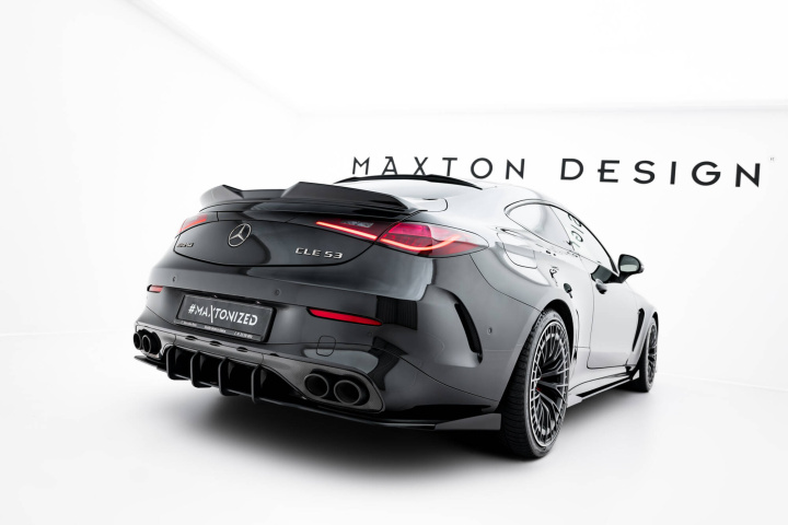Mercedes-AMG CLE 53 C236 2023+ Street Pro Bakre Diffuser + Splitters Maxton Design i gruppen Välj bilmodell / Mercedes Benz / CLE C236 2023+ hos DDESIGN Scandinavia AB (MECLE23653AMGCNCRS1BRBRSF)