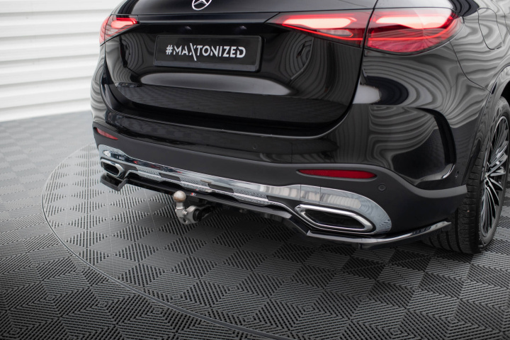 Mercedes-Benz GLC AMG-Line X254 2022+ Bakre Splitter / Diffuser Maxton Design i gruppen Välj bilmodell / Mercedes Benz / GLC-Class 22+ (X254) hos DDESIGN Scandinavia AB (MEGLCX254AMGLINERD1GRD2G)