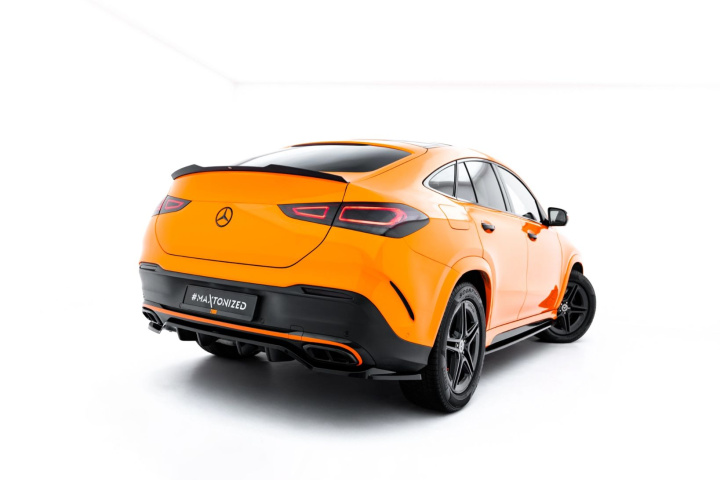 Mercedes-Benz GLE Coupe AMG-Line C167 / C167 Facelift 2019-2023 Bakre Splitter (med vertikala ribbor) V.2 Maxton Design i gruppen Välj bilmodell / Mercedes Benz / GLE-Class 19+ (W167) hos DDESIGN Scandinavia AB (MEGLEC167AMGLINERD3GRD4G)