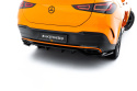Mercedes-Benz GLE Coupe AMG-Line C167 / C167 Facelift 2019-2023 Bakre Splitter (med vertikala ribbor) V.2 Maxton Design