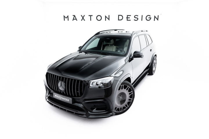 Mercedes-Benz GLS AMG-Line X167 Facelift 2023- Frontsplitter Maxton Design i gruppen Välj bilmodell / Mercedes Benz / GLS-Class 20+ (X167) hos DDESIGN Scandinavia AB (MEGLS167FAMGLINEFD1GFD1RG)