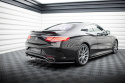 Mercedes-Benz S-Klass Coupe AMG-Line C217 Facelift 2017-2020 Bakre Splitter / Diffuser med Splitters V.1 Maxton Design