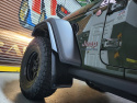 Jeep JT Gladiator (Mojave/Rubicon) 2019-2026 Stänklappar Svarta Med Grå Logotyp Rally Armor