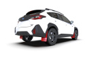 Subaru Crosstrek 2024-2026 Stänklappar UR Röda Med Vit Logotyp Rally Armor