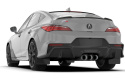 Acura Integra A-Spec 2023-2025 Stänklappar UR Svarta Med Blå Logotyp (Ingen Borrning Krävs) Rally Armor
